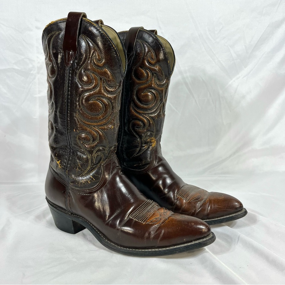 Men's 11B Brown Western Wrangler Boots